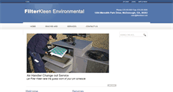 Desktop Screenshot of filterkleen.com
